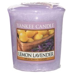 Ароматическая свеча Yankee Candle Lemon Lavender 49 г цена и информация | Подсвечники, свечи | hansapost.ee