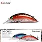 Lant Banshee Crankbait 45 mm 4,7 g GO-CM001, must/punane hind ja info | Landid, voblerid | hansapost.ee