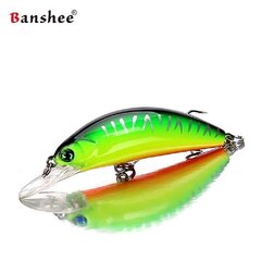 Воблер Banshee Crankbait 45мм 4.7г GO-CM001, зеленый цена и информация | Воблеры, приманки, блесны | hansapost.ee