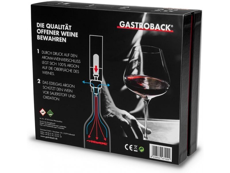 Gastroback veini säilitusaine Aroma hind ja info | Köögitarbed | hansapost.ee