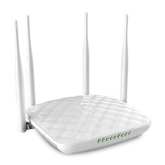 Tenda FH456 wireless router Fast Ethernet 4G White цена и информация | Маршрутизаторы (роутеры) | hansapost.ee