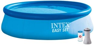 Бассейн Intex Easy Set 366 x 76 см, c фильтром для воды цена и информация | Бассейны | hansapost.ee
