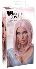 Женский парик Wigged Love, розовый цена и информация | Костюмы и маски | hansapost.ee