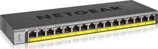 NETGEAR GS116PP-100EUS цена и информация | Коммутаторы (Switch) | hansapost.ee