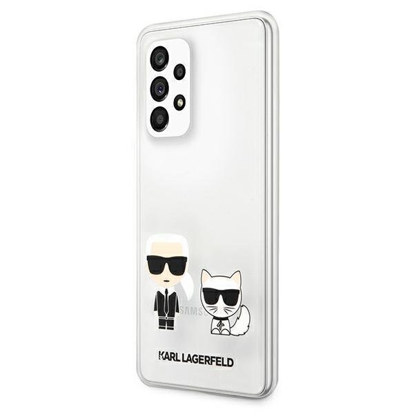 Karl Lagerfeld KLHCA53CKTR, sobib Samsung A53 5G A536, läbipaistev цена и информация | Telefonide kaitsekaaned ja -ümbrised | hansapost.ee
