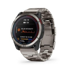 Garmin quatix® 7X Solar Titanium цена и информация | Смарт-часы (smartwatch) | hansapost.ee