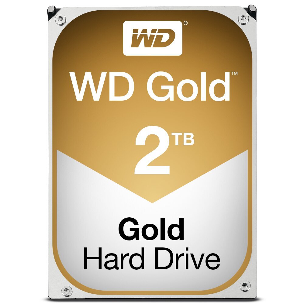 Western Digital Gold 3.5" 2000 GB Serial ATA III цена и информация | Protsessorid | hansapost.ee