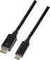 LogiLink UA0335, USB-C, 1.8 m цена и информация | Mobiiltelefonide kaablid | hansapost.ee