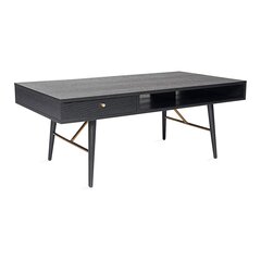 Diivanilaud Luxembourg 115x60xH45cm, must / vask price and information | Coffee tables | hansapost.ee