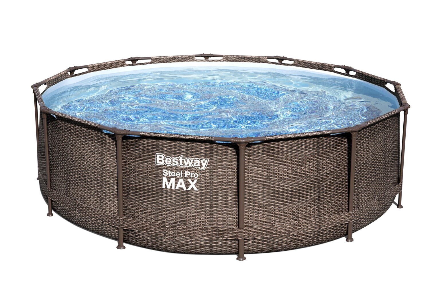 Karkassiga bassein Bestway Steel Pro Max Swim Vista 366x100 cm, filtriga hind ja info | Basseinid | hansapost.ee