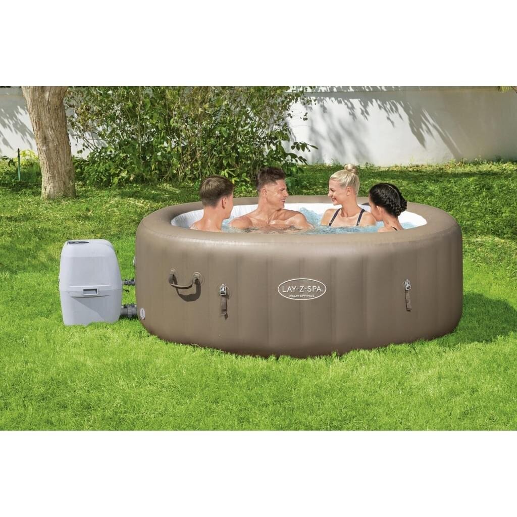 Mullivann filtriga Bestway Lay-Z-Spa® Palm Springs AirJet™ 196 x 71 cm hind ja info | Basseinid | hansapost.ee