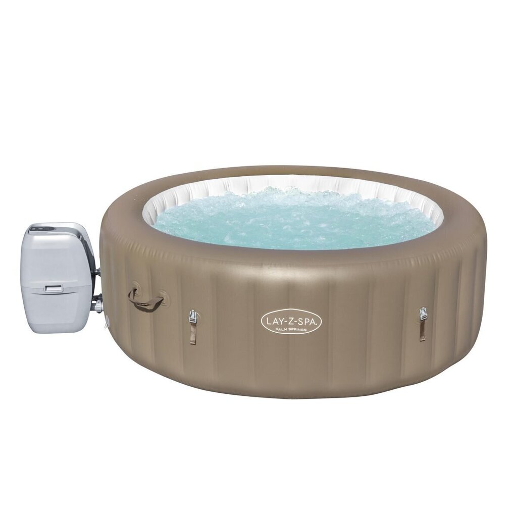 Mullivann filtriga Bestway Lay-Z-Spa® Palm Springs AirJet™ 196 x 71 cm цена и информация | Basseinid | hansapost.ee