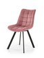 2-tooli komplekt Halmar K332, roosa цена и информация | Köögitoolid, söögitoolid | hansapost.ee