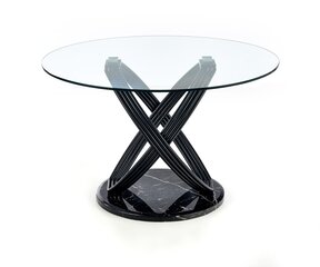 Обеденный стол Halmar Optico, черный цвет цена и информация | Кухонные и обеденные столы | hansapost.ee