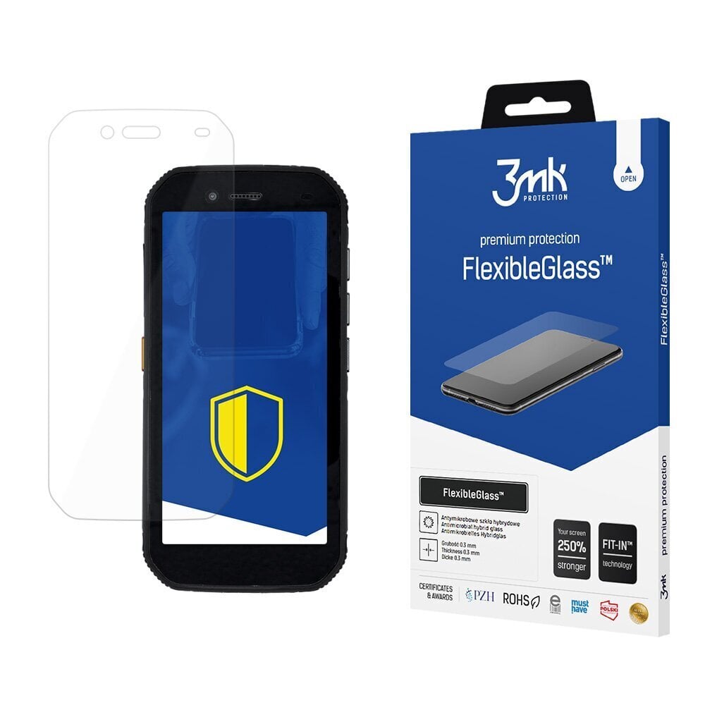 CAT S42 - 3mk FlexibleGlass™ screen protector hind ja info | Ekraani kaitseklaasid ja kaitsekiled | hansapost.ee