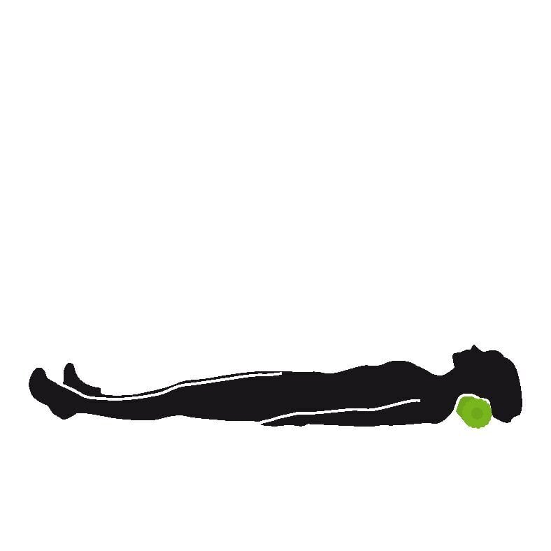 Massaaži treeningsilindrite komplekt Schildkrot, roheline/must hind ja info | Massaažikaubad | hansapost.ee