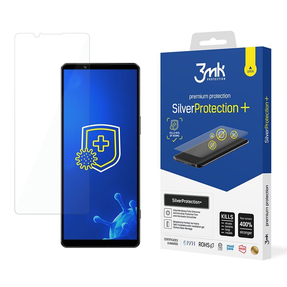 Sony Xperia 1 IV - 3mk SilverProtection+ screen protector hind ja info | Ekraani kaitseklaasid ja kaitsekiled | hansapost.ee