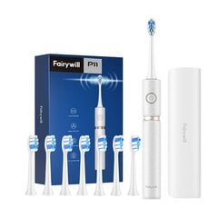 FairyWill Sonic toothbrush with head set and case FW-P11 (white) цена и информация | Электрические зубные щетки | hansapost.ee