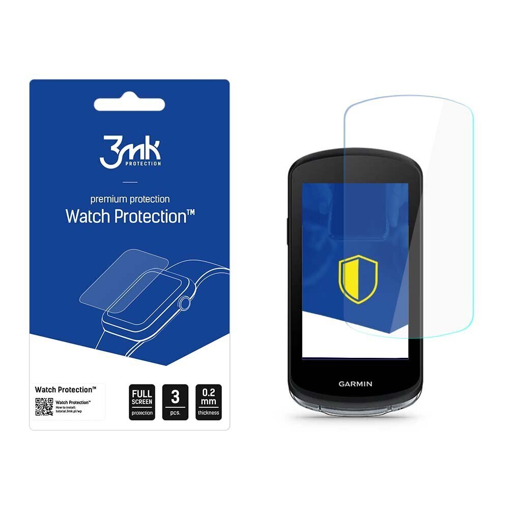 Garmin Edge 1040 - 3mk Watch Protection™ v. FlexibleGlass Lite screen protector hind ja info | GPS seadmed | hansapost.ee