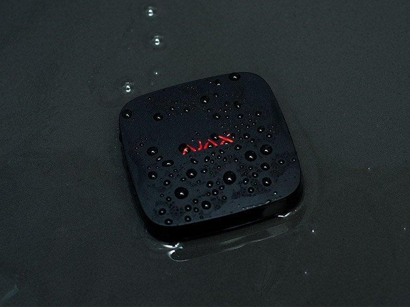 Veelekke detektor Ajax Leaks Protect, must цена и информация | Andurid, sensorid | hansapost.ee