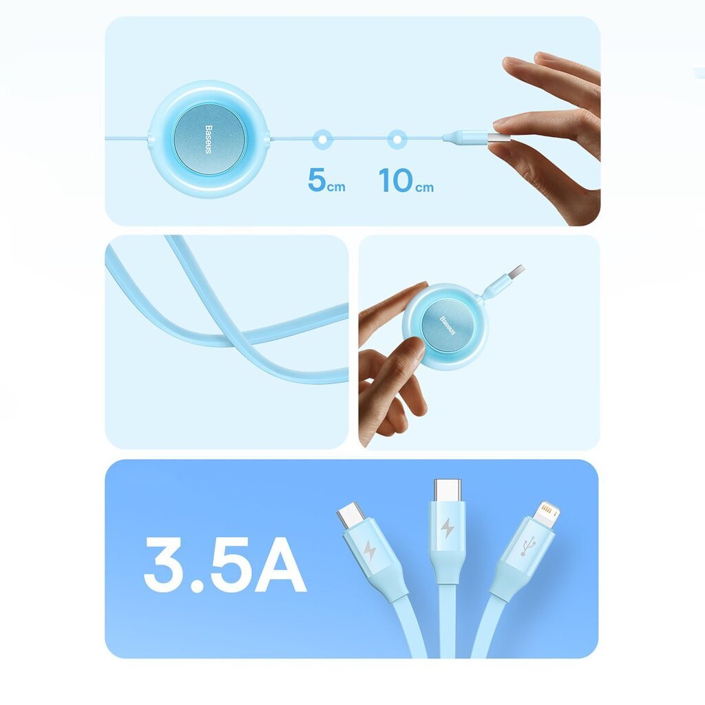 Baseus CAMJ010011 price and information | Mobiiltelefonide kaablid | hansapost.ee