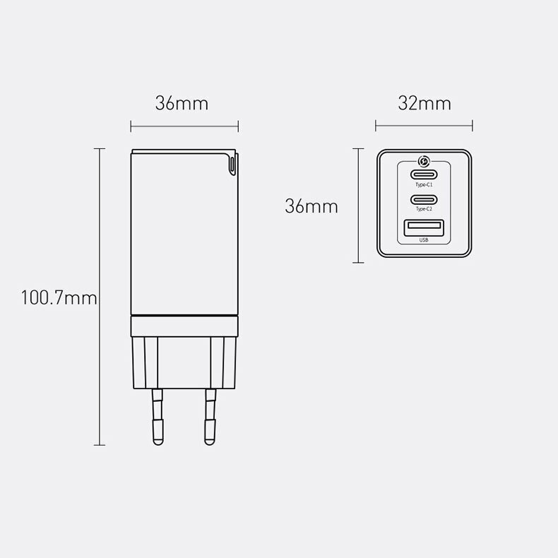 Baseus CCGP050101 hind ja info | Laadijad mobiiltelefonidele | hansapost.ee