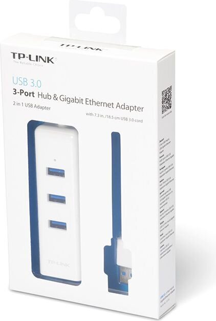 TP-LINK - UE330 Ethernet to USB 3.0 цена и информация | USB adapterid ja jagajad | hansapost.ee