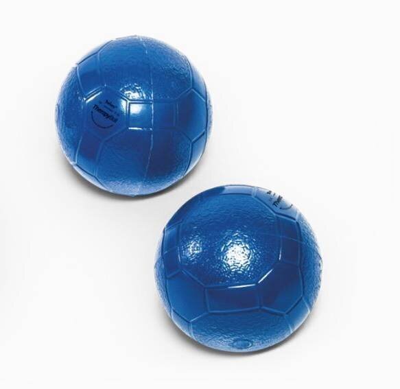 Ergoteraapia pallid Pezzi Tonkey Therapyball, 10cm, 2 tk, sinine цена и информация | Massaažikaubad | hansapost.ee