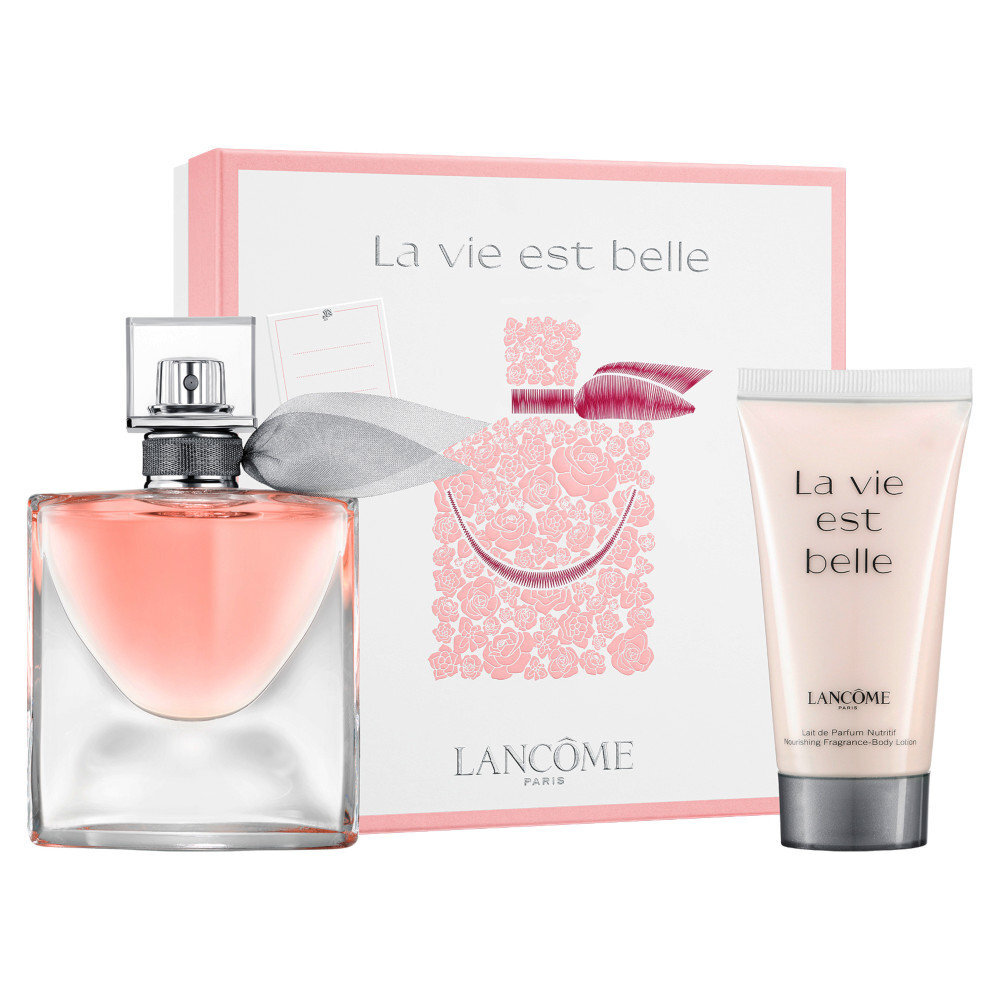 Komplekt naistele Lancome La Vie Est Belle: parfüümvesi EDP 30 ml + ihupiim 50 ml цена и информация | Parfüümid naistele | hansapost.ee