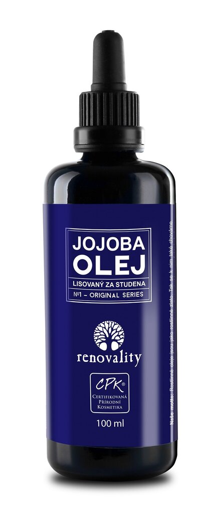 Kosmeetiline õli jojobaga Renovality 100 ml цена и информация | Kosmeetilsed ja eeterlikud õlid | hansapost.ee