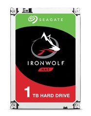 Seagate IronWolf ST1000VN002 internal hard drive 3.5" 1000 GB Serial ATA III hind ja info | Sisemised kõvakettad | hansapost.ee