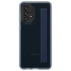 Samsung EF-XA336CBEGWW Galaxy A33 5G Slim ümbris koos rihmaga hind ja info | Telefonide kaitsekaaned ja -ümbrised | hansapost.ee