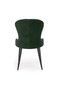 2 tooli komplekt Halmar K366, tumeroheline цена и информация | Köögitoolid, söögitoolid | hansapost.ee
