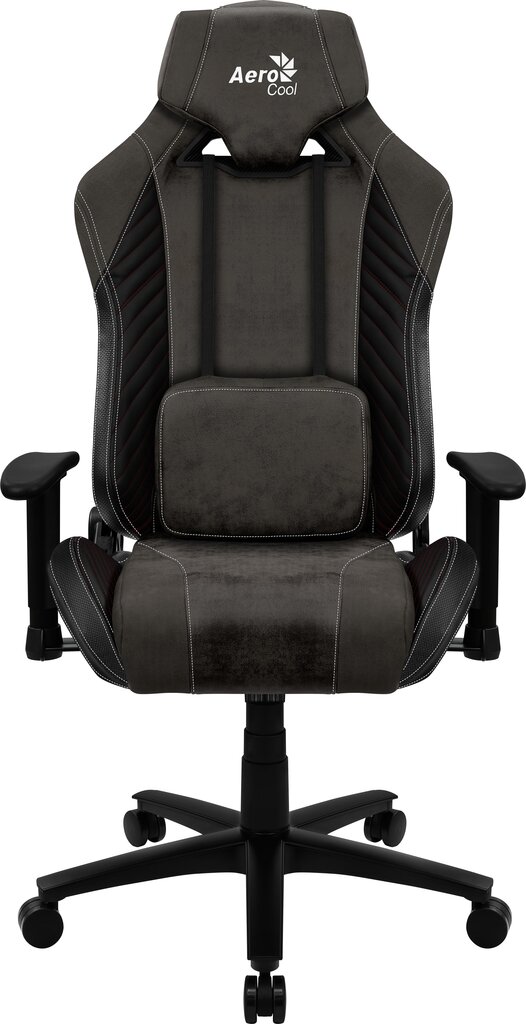 Aerocool BARON AeroSuede Universal gaming chair Black цена и информация | Kontoritoolid | hansapost.ee