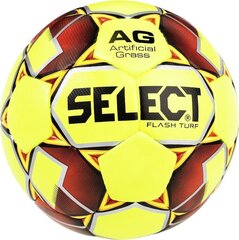 Футбольный мяч Flash Turf 4 2019 IMS 14989, желтый/красный/серый цена и информация | Футбольные мячи | hansapost.ee