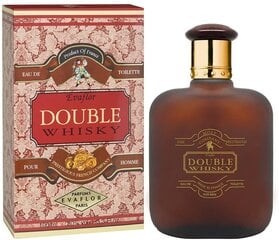 Tualettvesi Evaflor Double Whisky for men EDT, meestele 100 ml цена и информация | Духи для Него | hansapost.ee