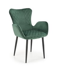 Комплект из 2 стульев Halmar K427, темно-зеленый цвет цена и информация | Стулья для кухни и столовой | hansapost.ee