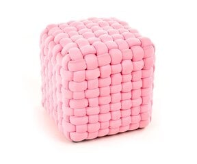 Пуф Halmar Rubik, светло-розовый цвет цена и информация | Кресла-мешки и пуфы | hansapost.ee