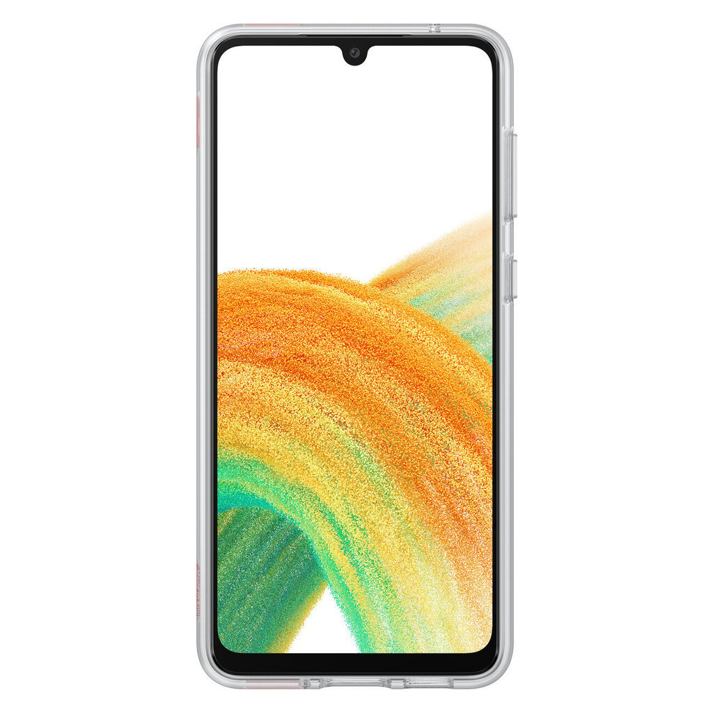 Samsung EF-XA336CTEGWW Slim ümbris rihmaga Samsung Galaxy A33 jaoks, poolläbipaistev цена и информация | Telefonide kaitsekaaned ja -ümbrised | hansapost.ee