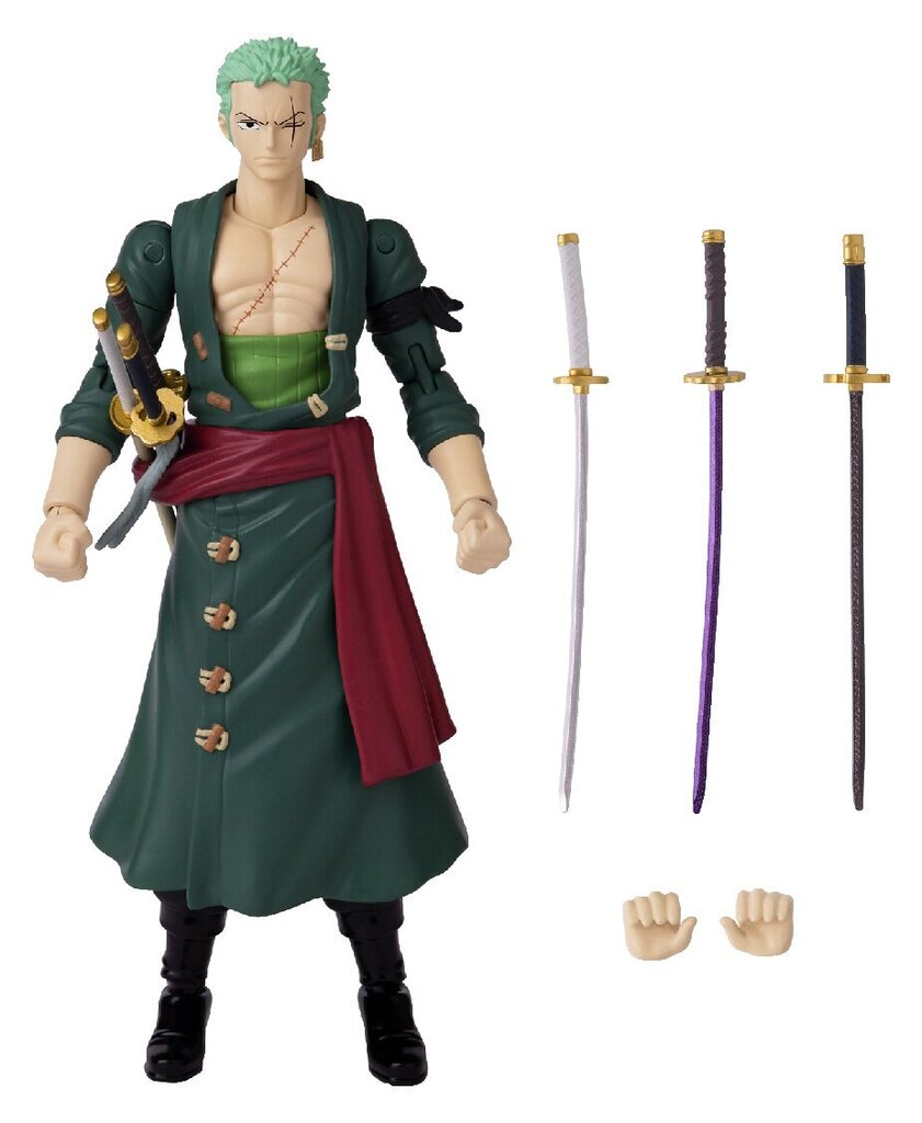 Статуэтки Фигурка ANIME HEROES ONE PIECE - RORONOA ZORO цена | hansapost.ee