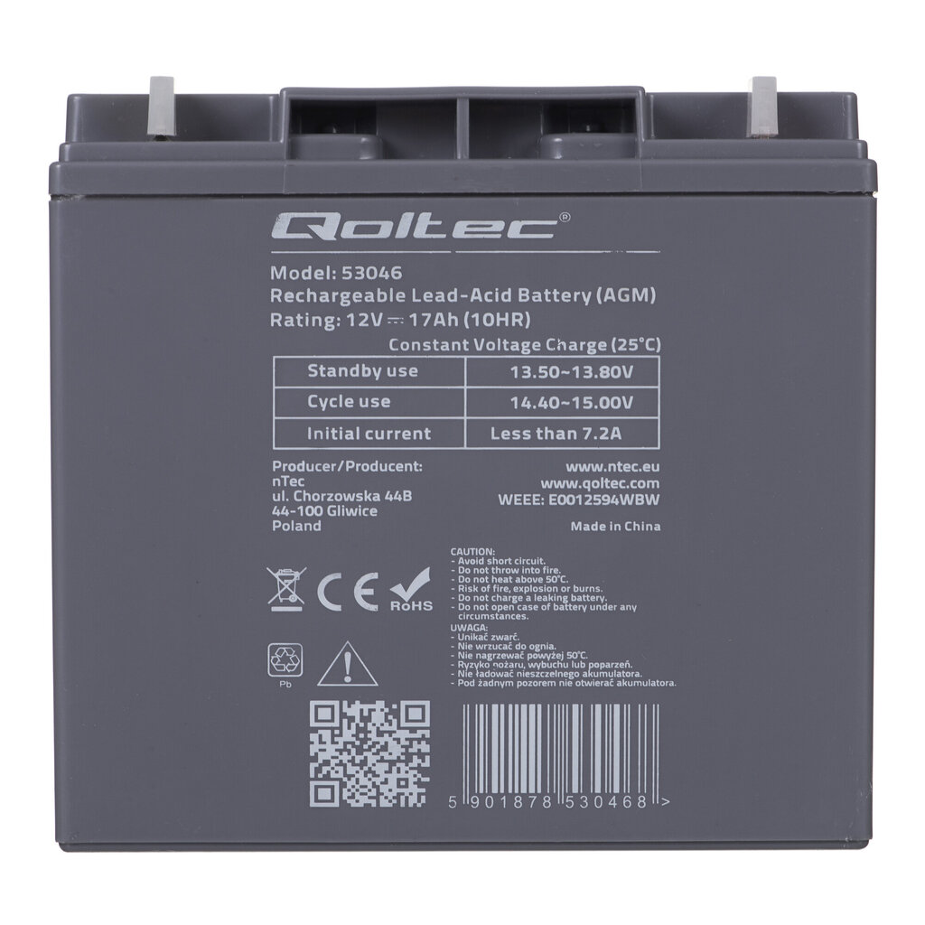 Qoltec 53046 hind ja info | Puhvertoiteallikad | hansapost.ee