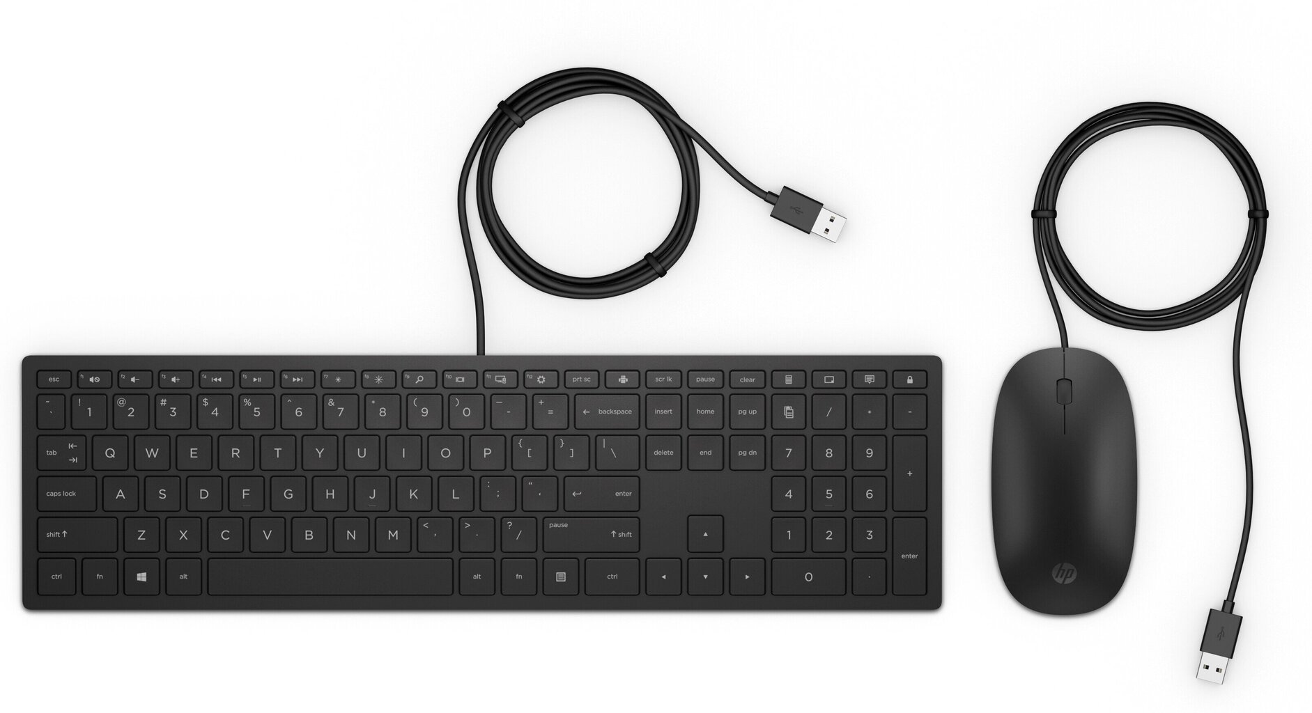 HP Pavilion 400 keyboard USB Black hind ja info | Klaviatuurid | hansapost.ee