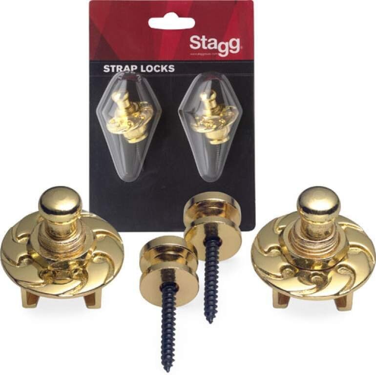 Kitarririhma kinnitused Stagg SSL1 GD hind ja info | Muusikainstrumentide tarvikud | hansapost.ee