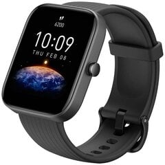 Amazfit Bip 3 Pro, Black цена и информация | Смарт-часы (smartwatch) | hansapost.ee