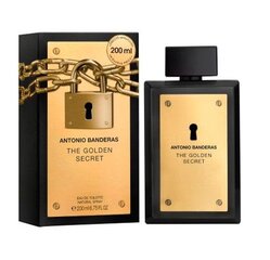 Meeste tualettvesi Antonio Banderas The Golden Secret EDT, 200 ml hind ja info | Parfüümid meestele | hansapost.ee