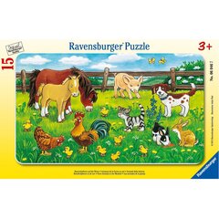 Pusle Ravensburger Talu 15 juppi, 06046 hind ja info | Pusled lastele ja täiskasvanutele | hansapost.ee