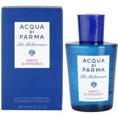 Гель для душа Acqua Di Parma Blu Mediterraneo Mirto Di Panarea 200 мл цена и информация | Женская парфюмированная косметика | hansapost.ee