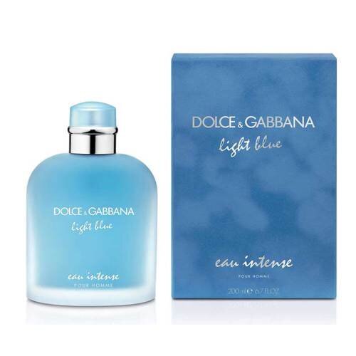 Meeste parfüüm Dolce Gabbana Light Blue Eau Intense Pour Homme EDP, 200 ml hind ja info | Parfüümid meestele | hansapost.ee