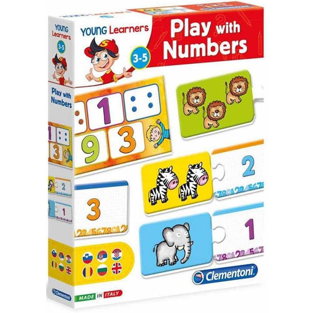 Mäng Clementoni Play With Numbers LT, LV, EE, RU, 50591 цена и информация | Lauamängud ja mõistatused perele | hansapost.ee