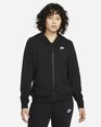 Nike naiste dressipluus NSW CLUB FLC FZ HOODIE STD, must